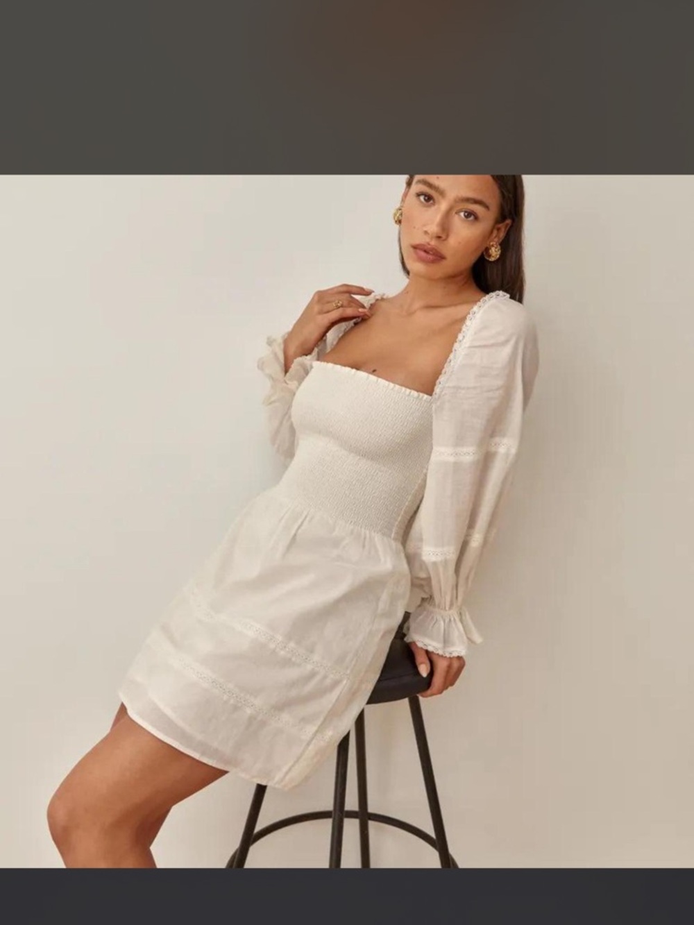 Reformation Dunes mini dress